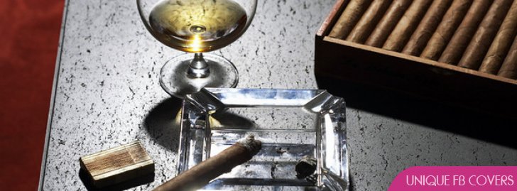 Cigar With Wine And Lighter